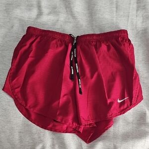 Nike Red Athletic Shorts